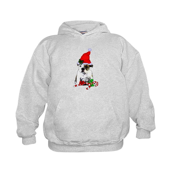 CafePress - English Bulldog Christmas Sweatshirt - Kids Hooded Sweatshirt, Classic Hoodie