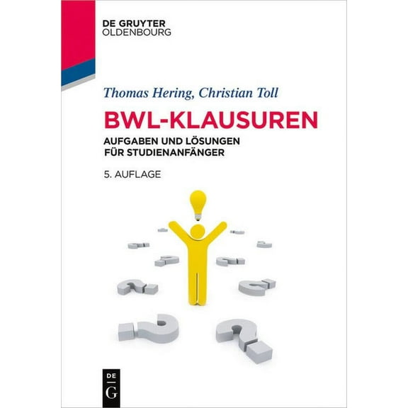 Lehr- Und Handbücher Der Wirtschaftswiss BWL-Klausuren, (Paperback)