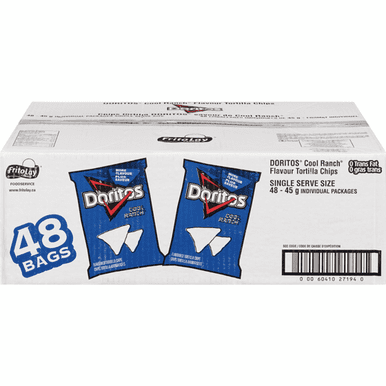DORITOS Cool Ranch, Vending Chips 48x45.0 g