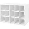 thumbnail image 3 of Organized Living freedomRail 15-Cubby Shoe Storage Big OBox - White, 3 of 3