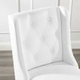 thumbnail image 7 of Modway Baronet Tufted Button Faux Leather Bar Stool in White, 7 of 7