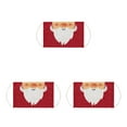 thumbnail image 4 of Transemion Christmas Themed Dust Mask Breathable Polyester Printing Face Mask with Elastic Ear Rope Type 4 Pattern 1 3Set, 4 of 6