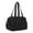 Black, variant on QYMHOODS Waterproof Travel Duffel Bag with Multi-Pockets and Luggage Strap,White