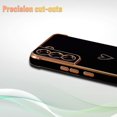 thumbnail image 5 of for Samsung Galaxy S22 Case, Slim Shockproof Electroplated Samsung Galaxy S22 Protective Phone Case, Black, 5 of 11