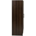 thumbnail image 6 of Pemberly Row Contemporary 32" Wardrobe Armoire in Espresso, 6 of 10
