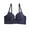 Blue, variant on Sports Bras for Women Women Full Cup Thin Underwear Plus Size Wireless Sports Bra Lace Bra Breast Cover Cup Large Size Vest Bras XL,Black