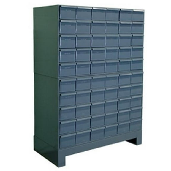 12.25 in. Steel 90 Drawer Cabinet for Small Part Storage, Gray