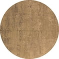 thumbnail image 1 of Ahgly Company Indoor Round Oriental Brown Industrial Area Rugs, 7' Round, 1 of 4