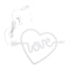 thumbnail image 5 of KAKOWELY Lámpara LED creativa en forma de corazón, luz de neón decorativa, diseño de letra LOVE, 5 of 5