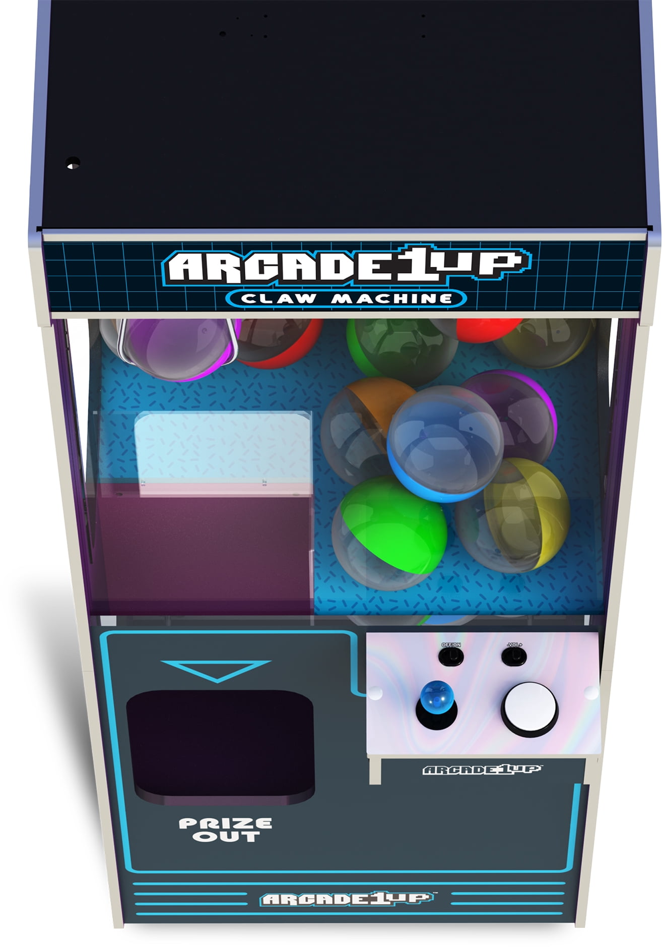 Arcade1Up Claw Machine, 12 plastic capsules