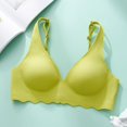 thumbnail image 5 of Sngxgn Women's S uper Soft Wireless Lightly Lined Comfort Bra(Green,XL), 5 of 5