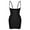 #3- Black (Open-Bust), variant on MANIFIQUE Plus Size Strapless Shapewear for Women Full Slip shapewear dress Tummy Control slip for women under dress
