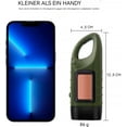 thumbnail image 2 of FloreceBien REKALRO Linterna LED recargable con manivela, 3 piezas, linterna solar recargable con hebilla para senderismo, linterna con dinamo, linterna con manivela para exteriores, campamentos y, 2 of 7