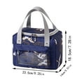 thumbnail image 4 of Sac à Lunch Isotherme Sac à Lunch Portable pour Bureau Travail Pique-Nique Plage Voyage Boîte à Lunch Réutilisable Extérieur Garder au Chaud, 4 of 4