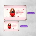 thumbnail image 5 of Happy Valentine's Day Basset Hound Brings Love Heart Horizontal Metal Aluminum Sign Bassets Dog Breed Lovers Gifts Idea Wall Art Home Decor - 02028, 5 of 5