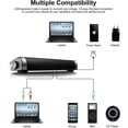 thumbnail image 4 of Altavoces para computadora, barra de sonido para computadora, mini altavoz de barra de sonido con alimentación USB estéreo para PC, tabletas, escritorio, teléfono móvil, computadora portátil Ormromra 2034794-1, 4 of 9