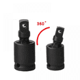 thumbnail image 3 of 3pcs Impact Gimbals Set 1/2" 3/8" 1/4" Reducer Adapters With Ball And Spring System Impact Gimbals Socket Adapters For Sockets And Bits, 3 of 5