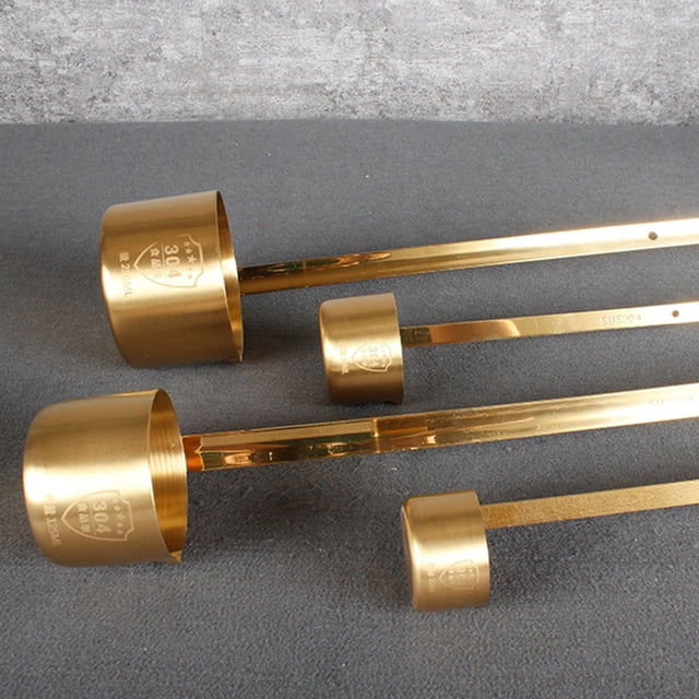 unbranded Cucharón Para Medir Y Servir Vino Dorado Resistente Fácil De Limpiar Con