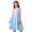 Beige, variant on BFHHYA Big Girls School Uniform Dress Button Down Short Sleeve Collar Dress Teens Lightweight Summer Dress with Bow Tie 7-16 Y