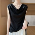 thumbnail image 1 of Xuyuer Cool-Tech Sleeveless Summer Tank - Fashion Women's Round Neck Moisture-Wicking Solid Top for High-Temperature Outdoor Adventures, Sweat-Resistant Gym-to-Street Wear, 1 of 5
