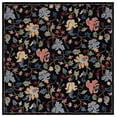 thumbnail image 2 of Safavieh Chelsea Daria Floral Area Rug, Black/Red, 6' x 6' Square, 2 of 11
