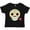 AB-Black, variant on Inktastic DÃÂa De Los Muertos Skull with Flower Boys or Girls Toddler T-Shirt