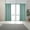 Mint Green, variant on Hiroekza Blackout Curtains Panels 63 Inch Long for Bedroom and Living Room Elegant Curtain Overlay, Room Darkening, Sound Insulation, Affordable, Easy Installation, Blackout Shades 1 Panel Gray