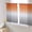 Orange, variant on Navy Blue Gray Ombre Semi Sheer Curtains 45 Inch Length 2 Panels Set, Modern Gradient Abstract Art Sheer Kitchen Curtain Privacy Voile Window Curtain for Living Room Bedroom Rod Pocket Drapes