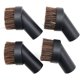 thumbnail image 1 of Paquete de 4 accesorios para aspiradora, cerdas suaves de crin de caballo, cepillo para polvo, esquinas redondas pequeñas/herramienta de limpieza de pista de repuesto JFHHH pequeña, 1 of 5