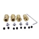 thumbnail image 1 of Gold Novedad, adaptador hecho de Metal, cobre de alta calidad para piezas de coche de modificación Rc, 1 of 5