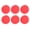 Red, variant on UsilkU 6Pcs Laundry Ball Non Toxic PVC Safe Reusable Household Supplies for Washing Machine Washer, Wrinkle Releasing Anti-Static Dryer Balls, Bright Red Color Pack of 6 (7.09 inches / 18 cm)