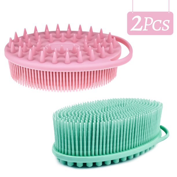 MoHern Exfoliating Body Brush, Silicone Body Scrubber for Use in Shower