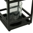 thumbnail image 5 of DecMode Black Metal Decorative Candle Lantern, 5 of 8