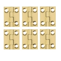 6 PCS Kitchen Cabinet Hinges Hinges for Door Premium Material Hinge Smooth Closing Hinge Heavy Duty Copper Door Hinges