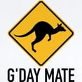 thumbnail image 2 of CafePress - G'day Mate Australia Kangaroo Body Suit - Baby Light Bodysuit, Size Newborn - 24 Months, 2 of 4