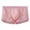 Pink, variant on PBFRDSJ Men's Lace Boxer Underwear Breathable Soft Mid Rise Bikini Underpants Mesh Sheer Up Boxer Briefs for Home Lounge