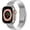 Silver Titanium, variant on Ultra 3/2 Watch Band Compatible with Apple Watch Ultra Band 49mm & Series 11/10 46mm,Titanium iWatch Bands with Button Clasp for Men