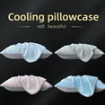 thumbnail image 4 of Upgraded Cooling Pillow Queen Set of 2, Dual-Sided Shredded Memory Foam Pillow for Hot Sleepers, Relief for Side/Back/Stomach Sleepers（No pillow core included）, 4 of 5