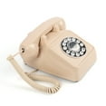 thumbnail image 4 of Corded Vintage Telephone for Home, Ivory Retro Landline Phone with Redial,Loud Ringer & Volume Adjustable Working for Office/Business/Hotel/School, Old Fashioned Desk Phone Set, 4 of 6