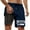 D-Navy, variant on Kcolen Men Swim Trunks Elastic Waist Drawstring Short Pants Stretchy Upf Rash Guard Shorts for Men Men Swim Trunks Summer Beach Comfy Bathing Suit Beach Board Shorts