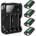 thumbnail image 1 of Baterías Recargables 4x2600mAh para Xbox Series X/S y One S/X con Estación de Carga Rápida - Paquete de Batería para Control Xbox, 1 of 5