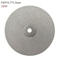 thumbnail image 1 of Bgsha 6" 150mm Grit80-3000 Disque de Rodage de Roue Revêtu PACK de Roue de Tour Plat, 1 of 7