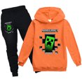 thumbnail image 1 of Minecraft sudadera infantil confeccionada con capucha + pantalón conjunto de 2 piezas PH2088A, 1 of 1