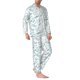 thumbnail image 2 of Balery Dragonfly Pijama para Hombre de Dos Piezas con Manga Larga, Conjunto de Dormir y Descanso Suave con Bolsillos-Large, 2 of 7