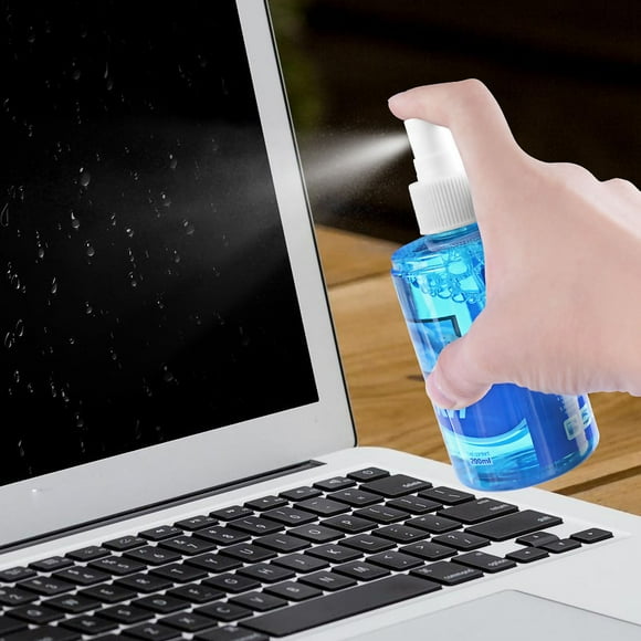 Computer Screen Cleaner Screen Cleaner Spray Phone Screen Cleaner 200ML Large Capacity Powerful Cleaning Computer Mobile Phone Digital Screen Cleaner Blue