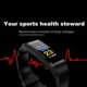 thumbnail image 5 of Reloj Mujer Pulsera Cuenta Reloj Hombre / Monitoreo del Sueño,Grabación de Movimiento,Longitud Ajustable de 120-200mm Negro Soledad Pulsera inteligente Bluetooth, 5 of 9