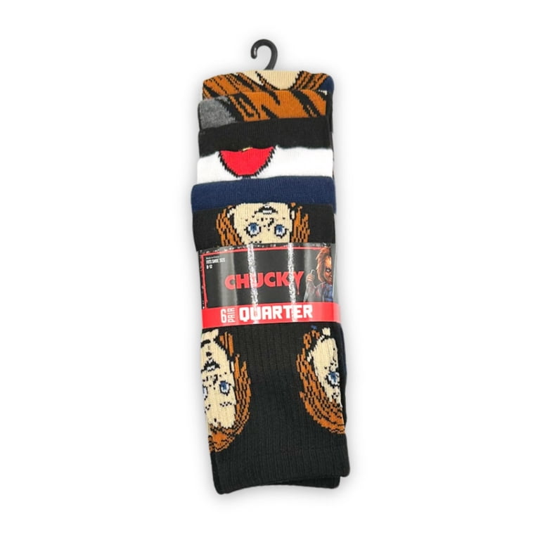 Chucky Men's Quarter Socks, 6-Pack photo 2