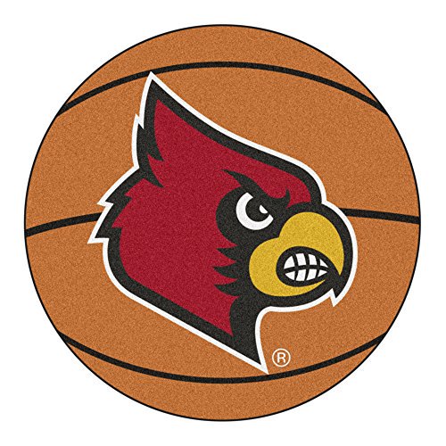 Louisville Cardinals NCAA Basketball" Round Floor Mat (29")"