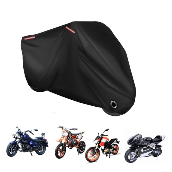 OPTUTUS Motorcycle Cover 96 Inch – All-Season Waterproof Bike Cover with Anti-Theft Hole, UV & Dust Protection