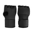 thumbnail image 2 of Guantes interiores de boxeo vendas para manos vendajes transpirables para entrenamiento físico Negro, 2 of 8